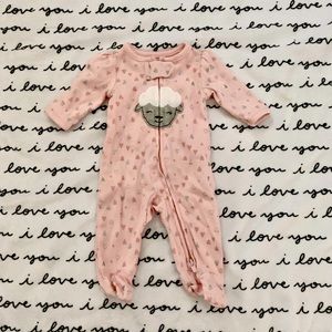 Sheep Preemie Footie